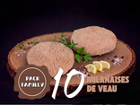 🍽️ Offre Spéciale – Lot de 10 Milanaises Façon Bouchère