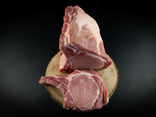 Côte de porc première 300g. (1pc)