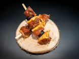 1 Brochette de canard
