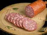 Tranches de saucisson à l'ail fumé (150g)
