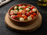 Salade tomates cerises/mozzarella (200g)
