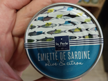 Émietté de sardine olive & citron