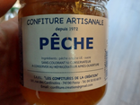 Confiture pêche