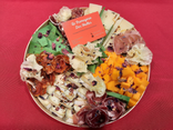 Plateau dînatoire fromages et charcuteries