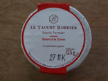 Yaourts Bordier à la cerise