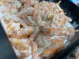 Gambas à l'aneth