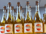 Jus de pomme artisanal pétillant