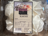 Meringues blanches