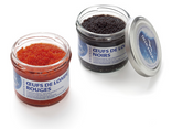 Oeufs de lompe noirs