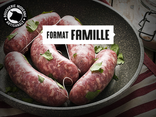 Assortiment de saucisses (format famille) - 2 kg
