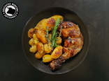 Quart de poulet rôti & Pommes de terre