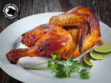 Demi-poulet rôti certifié - 500 g