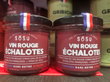 Sauve vin rouge échalotes