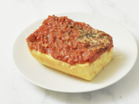 Polenta à la tomate & au basilic