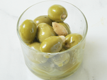 Olive ripiene di mandorle, olives farcies aux amandes