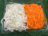 Barquette carottes et choux râpés