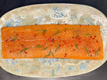 Gravlax de saumon