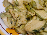 Courgettes à la scapece