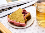 Cake Matcha & framboise