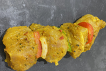 Brochette de volaille au curry