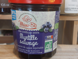 Confiture myrtille sauvage