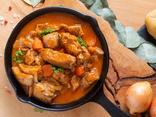 Veau marengo cuisiné