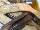 Aubergines marinées