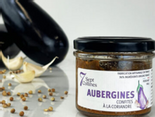 Aubergines confites à la Coriandre