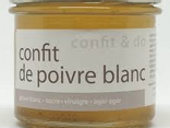 Confit de poivre blanc