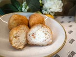 ARANCINI MOZZA ET TOMATES SÉCHÉES