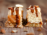 Entremet amande fleur d'oranger