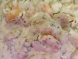 Gambas à l'Aneth