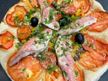 Tarte fine aux rougets