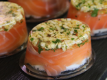 Œuf poché au saumon fumé