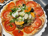 Tarte fine aux Saint Jacques