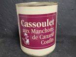 Cassoulet aux manchons de canard confits