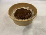 Paleron de boeuf, champignons à la crème et purée