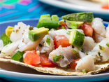 Ceviche de cabillaud