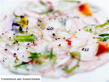 Carpaccio de daurade royale
