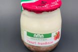 Yaourt framboise de la Ferme de Grignon