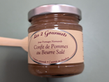 Confit de pommes au beurres salé