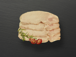 Rôti de porc cuit