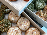 Crottin de chèvre frais ail et fines herbes fermier