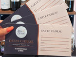 Carte cadeau d'une valeur de 20€
