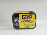 Sardines à l'huile d'olive extra vierge