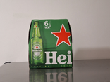 Pack de 6 bières Heineken 25cl 5°