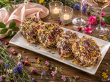 Chèvre frais aux fleurs
