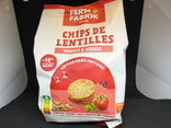 Chips de lentilles - Tomates et herbes