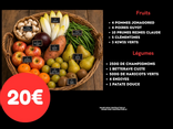 Le panier de fruits et legumes de la semaine