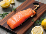 Pavé de saumon fumé ficelle